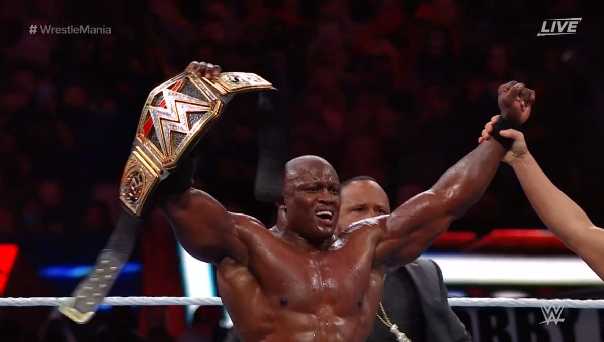 WrestleMania 37 Night One: Drew McIntyre vs.  Bobby Lashley (WWE Title Match)