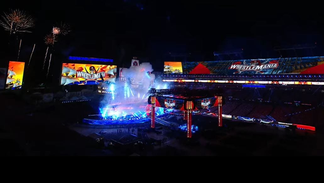 More bad weather to affect WrestleMania tonight?