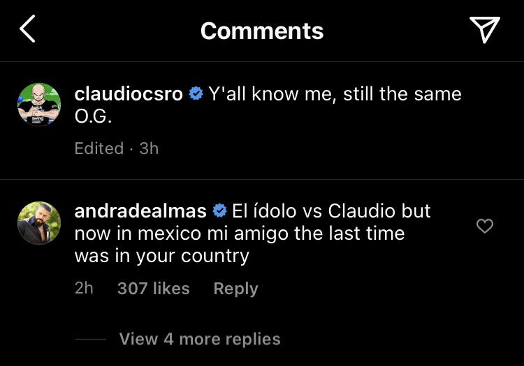 Andrade's comment to CSRO
